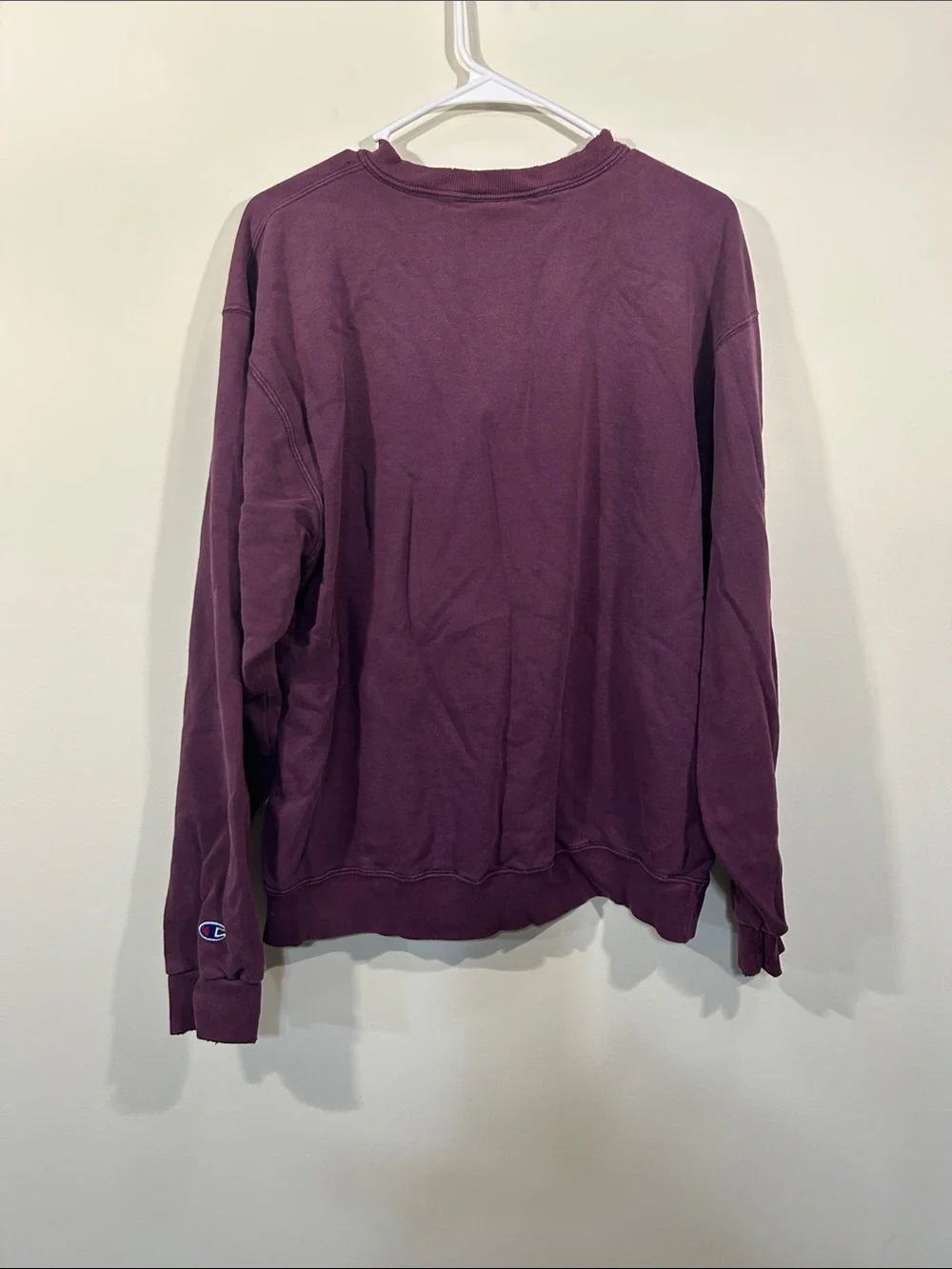 Champion Men's Crewneck Sweatshirt - Plum